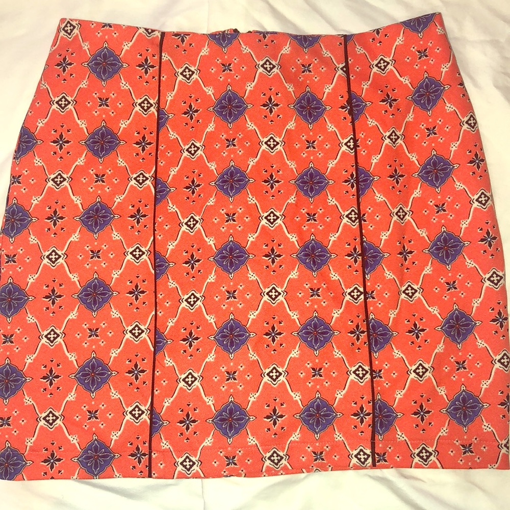Forever 21 Orange Skirt